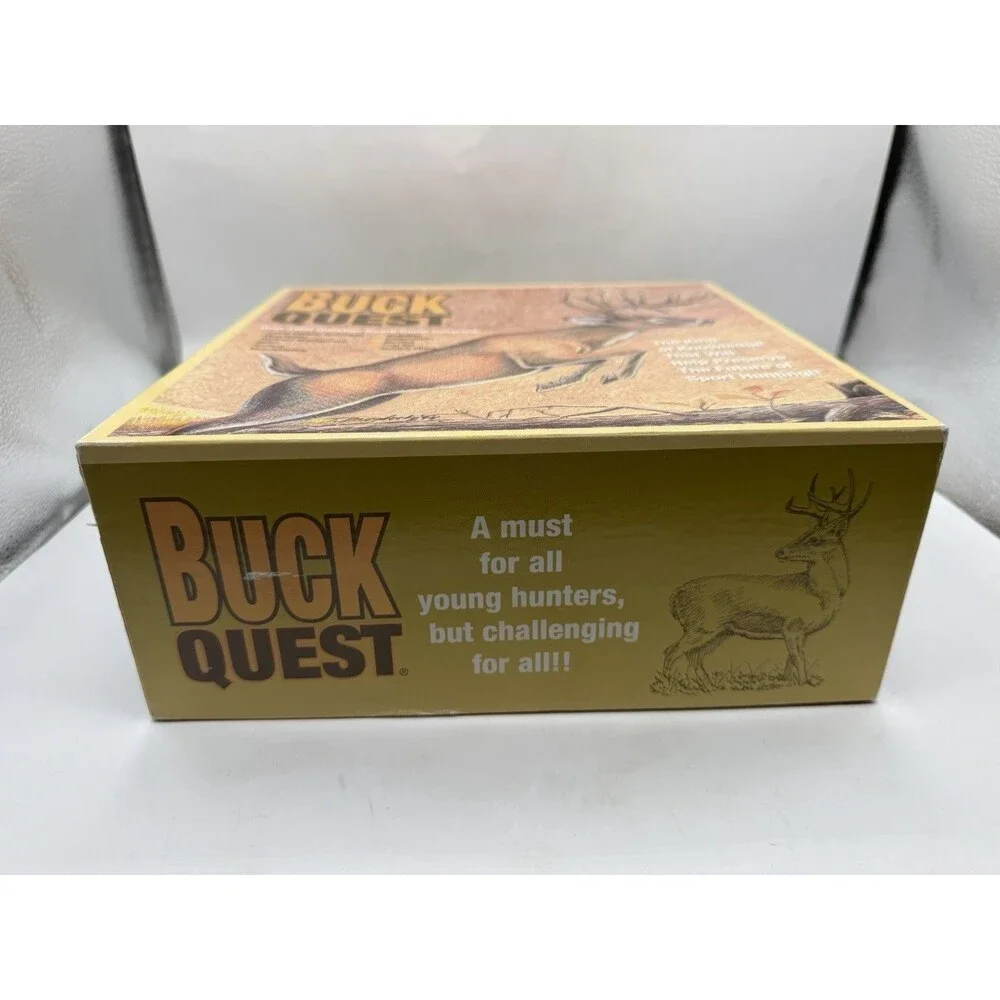 Vintage 1994 - Buck Quest - Hunting Question Board Game Hunting Skills